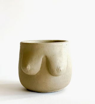 taupe plant pots Sein Plant Pot